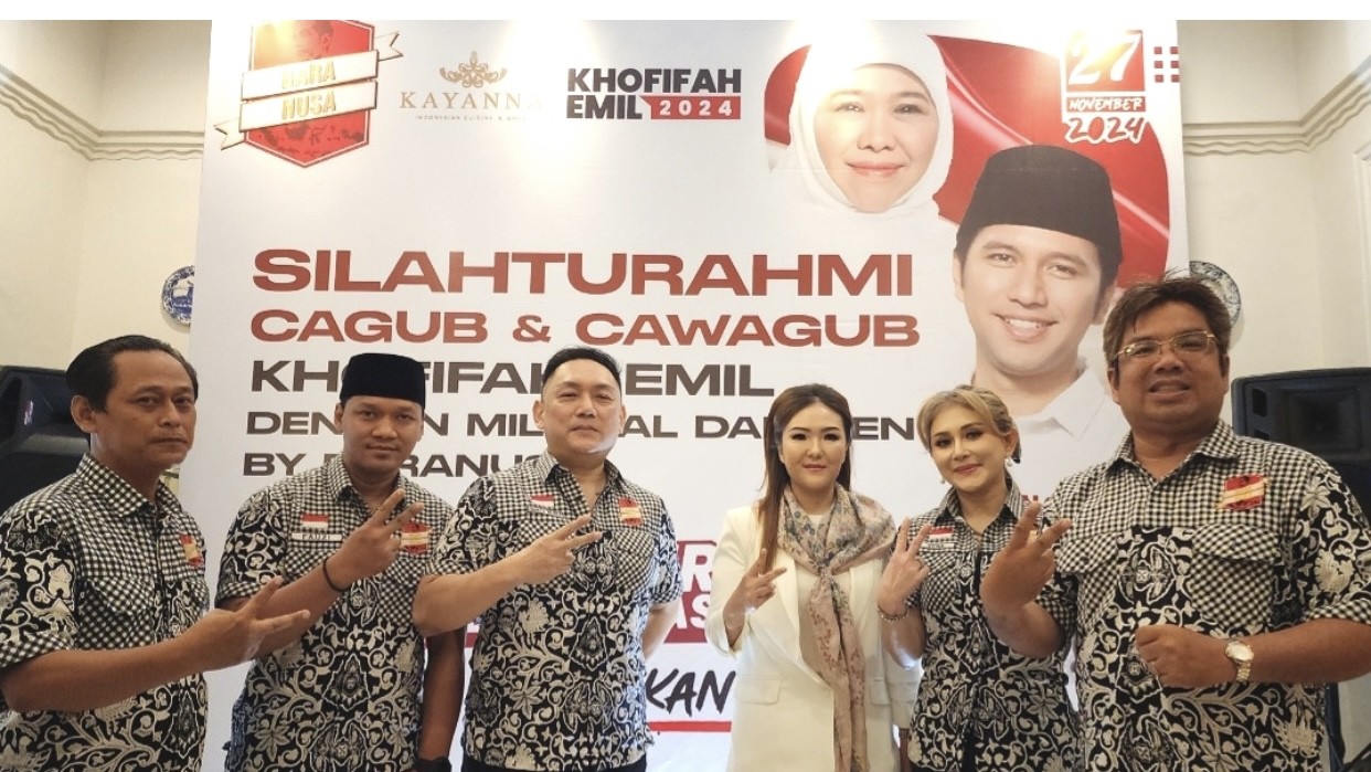 Silaturahmi Dukung Khofifah-Emil, Bara Nusa Gerakkan Gen Z