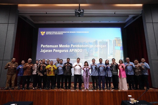 Ditemui Bos Pengusaha, Airlangga Pastikan Jaga Sektor Industri Dalam Negeri