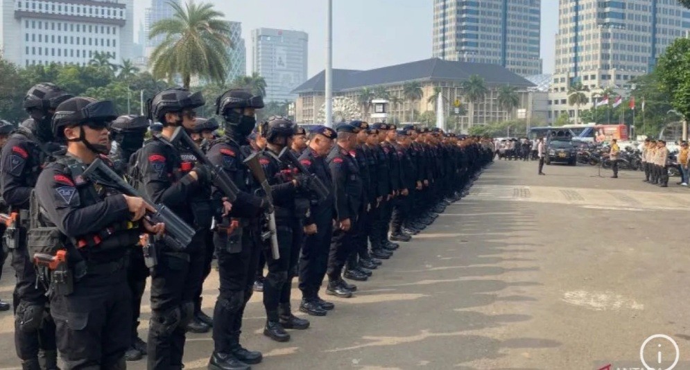 Amankan Reuni Aksi 411, Polisi Kerahkan 1.994 Personel