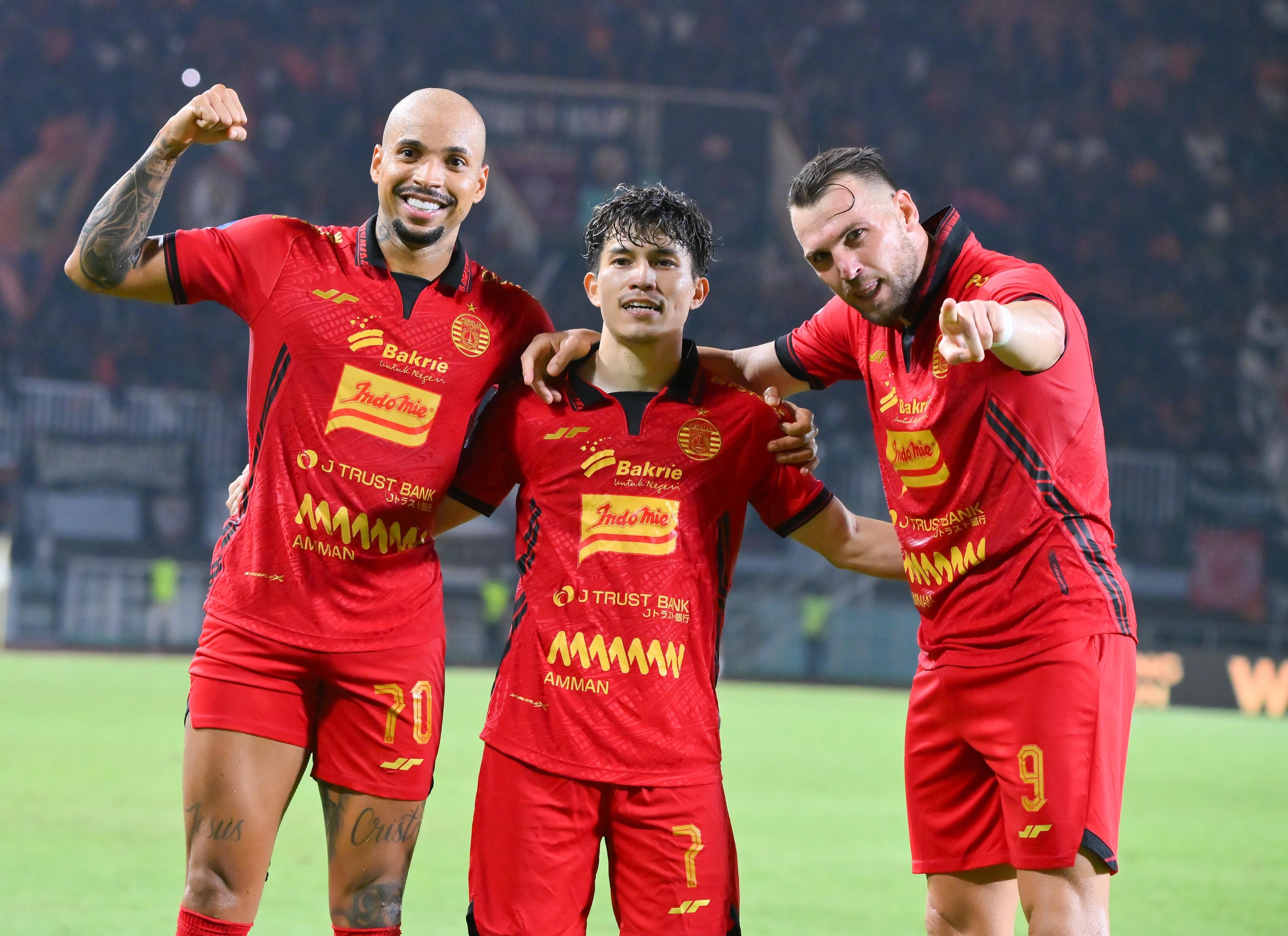 Hantam Madura United, Persija Cetak Tiga Kemenangan Beruntun