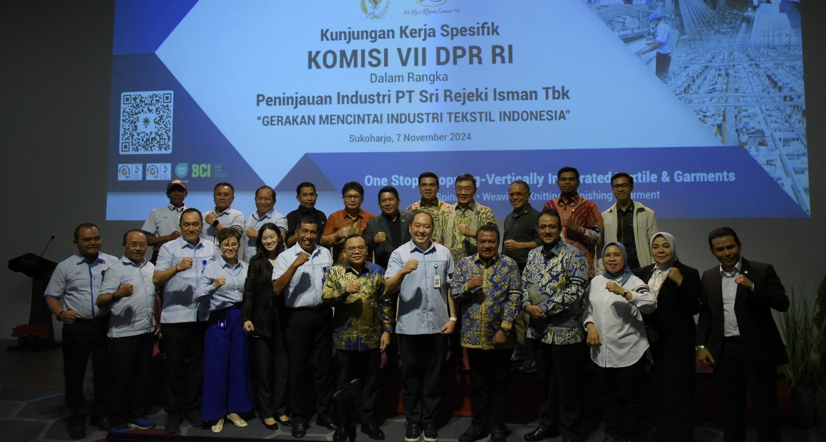 Komisi VII DPR Tekankan Pentingnya Penyelamatan Sritex untuk Industri Textil Nasional