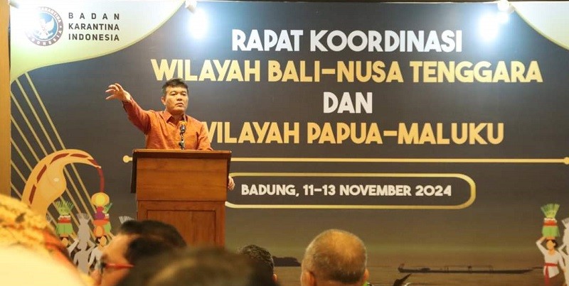 Kepala Barantin Tekankan Jajaran Jaga Integritas Sebagai Garda Terdepan Keamanan SDA