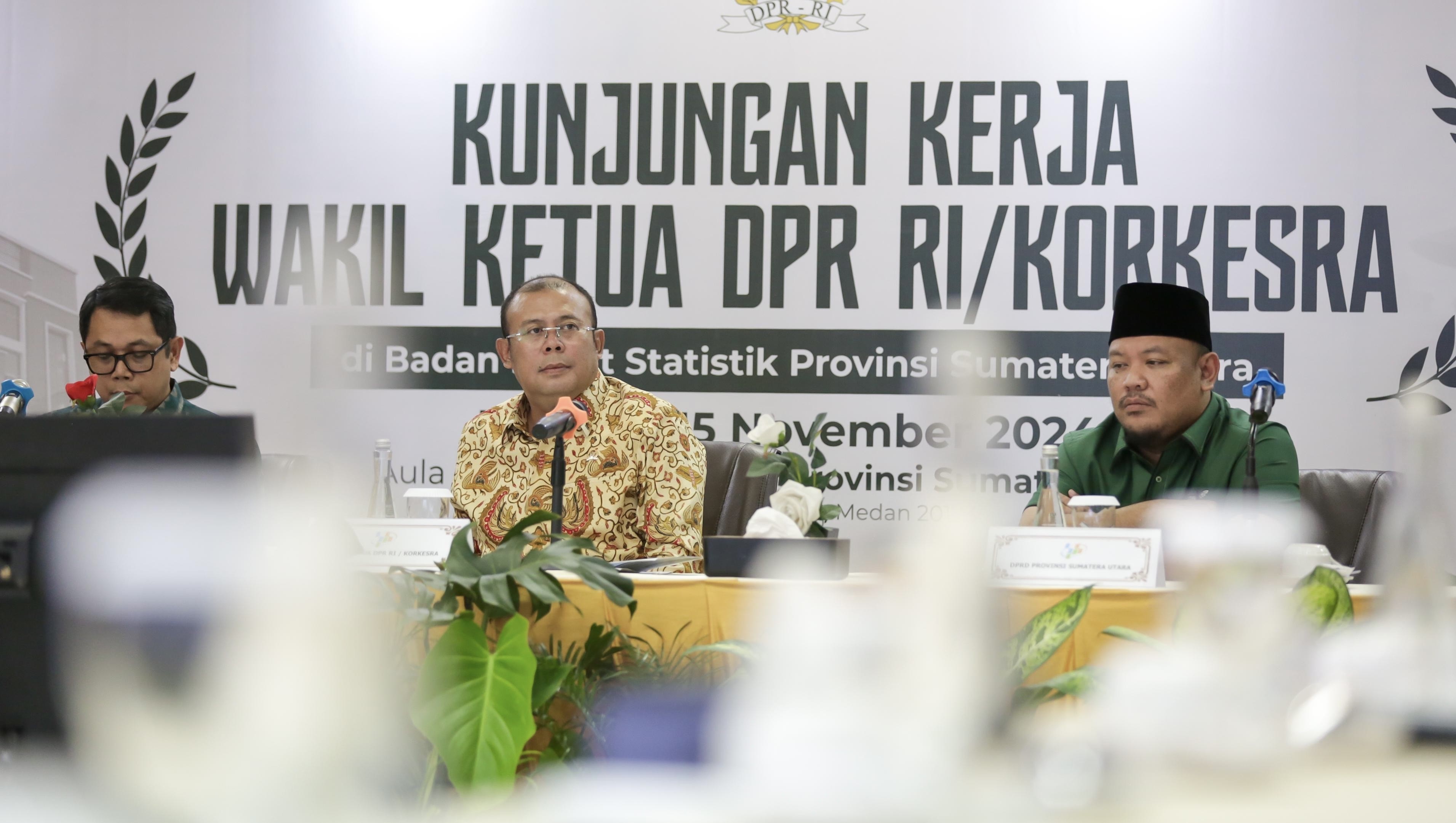 Kunker ke Medan, Cucun Cek Kesiapan BPS Sumut Terima Tugas Satu Data Indonesia