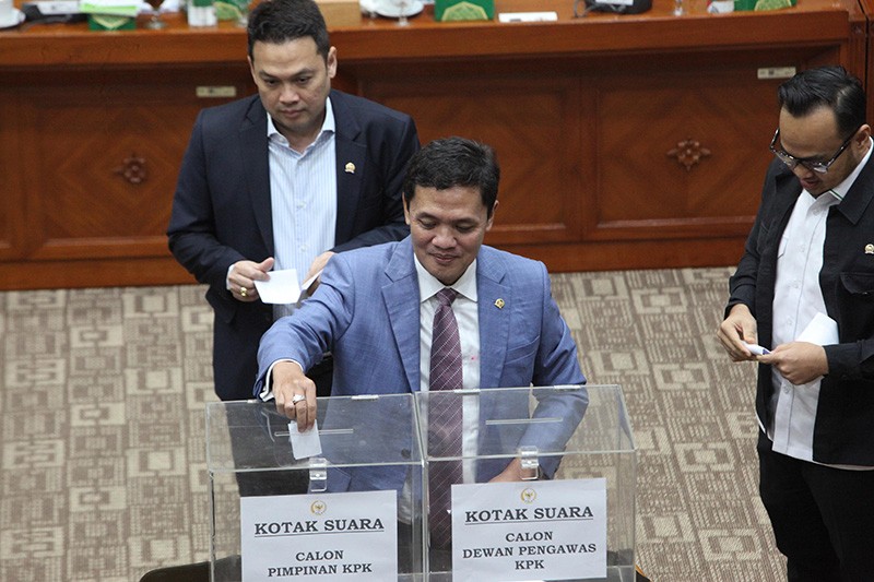 Voting Pemilihan Capim dan Dewas KPK