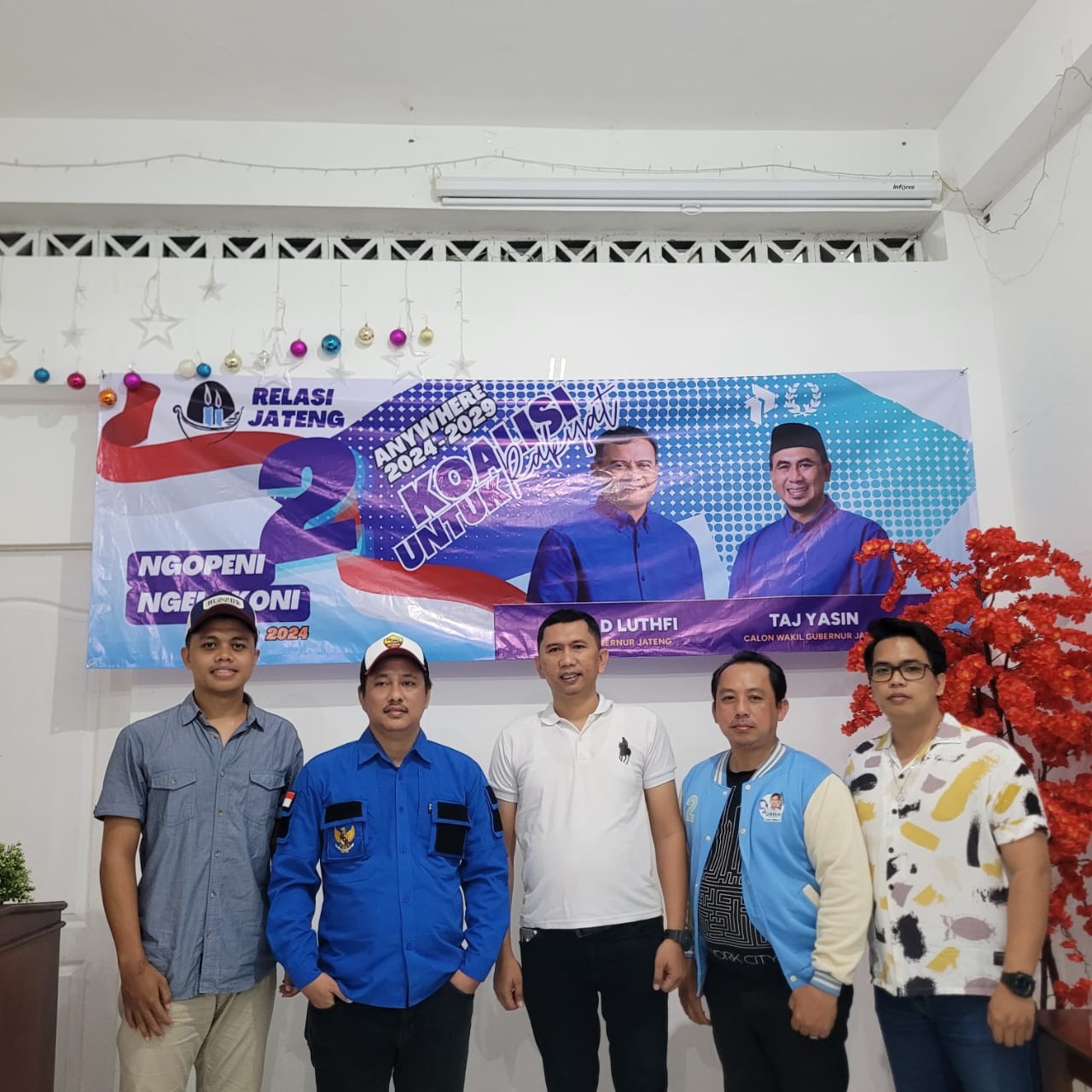 Relawan Prabowo-Gibran Solid Menangkan Luthfi-Yasin di Pilgub Jateng