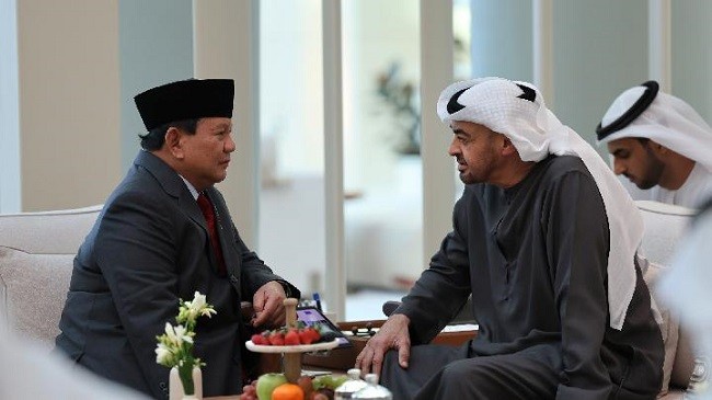 Prabowo Sudah Bertolak dari Abu Dhabi Balik ke Indonesia
