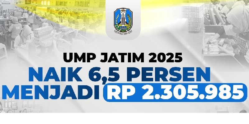 Pj Gubernur Adhy Resmi Tetapkan UMP Jatim 2025, Naik 6,5% Menjadi Rp 2.305.985
