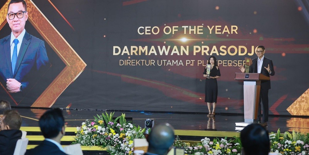 Hattrick! Dirut PLN Darmawan Prasodjo Kembali Dinobatkan Jadi CEO Of The Year 2024