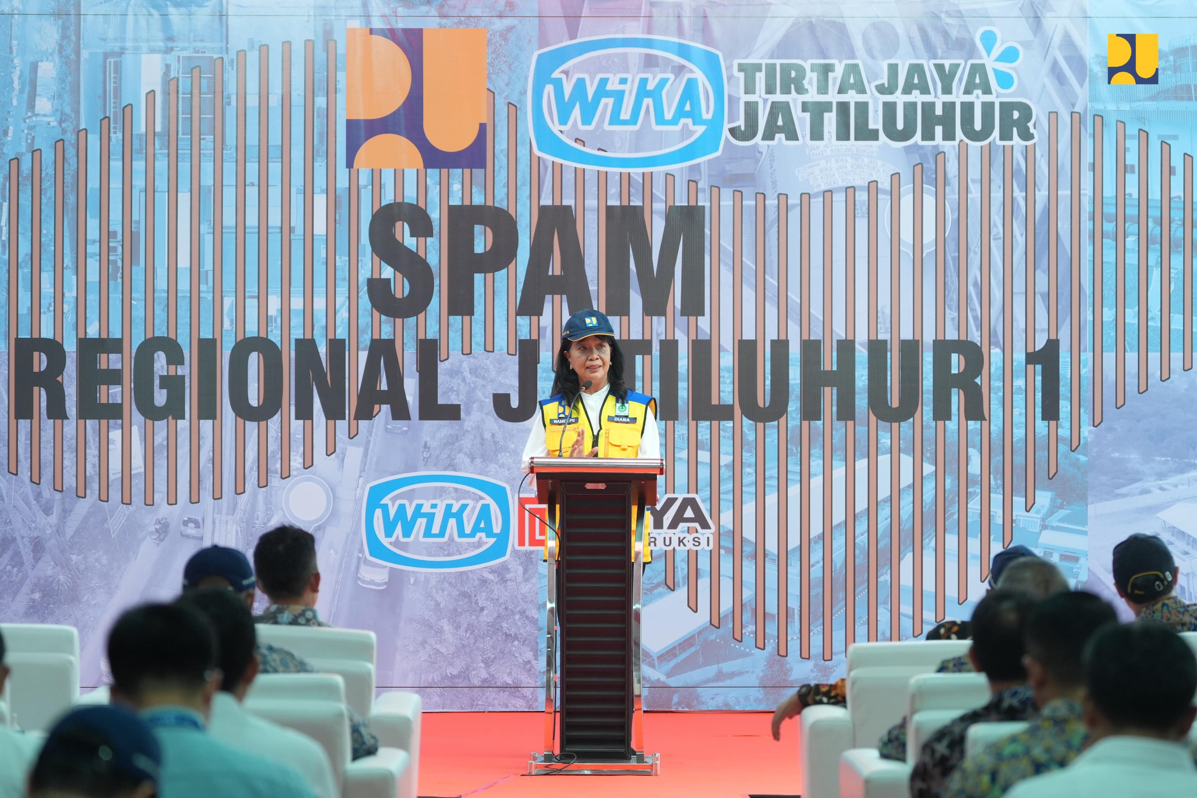 SPAM Jatiluhur Resmi Beroperasi, Wamen PU: Ini Bisa Dinikmati 1,9 Juta Masyarakat