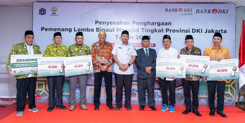 Bank DKI Permudah Pengurus Masjid Bertransaksi Perbankan Dengan Masjid JakOne Abank