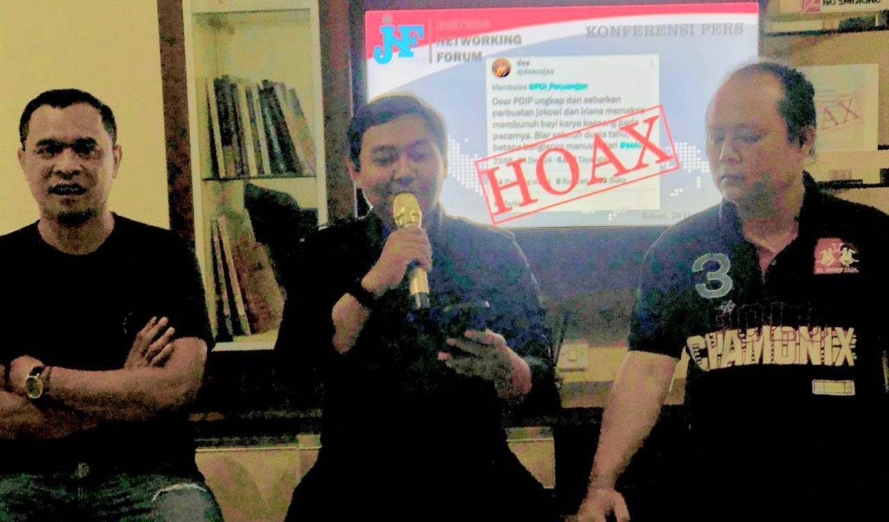 Diduga Sebarkan Fitnah kepada Jokowi dan Keluarga, JNF Desak Usut  Pemilik akun Medsos @deesajaa Dan @ Rosela.Setia