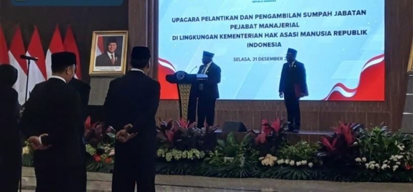 Ingatkan Jajarannya, Menteri HAM: Yang Main Judi dan Korupsi, Saya Copot