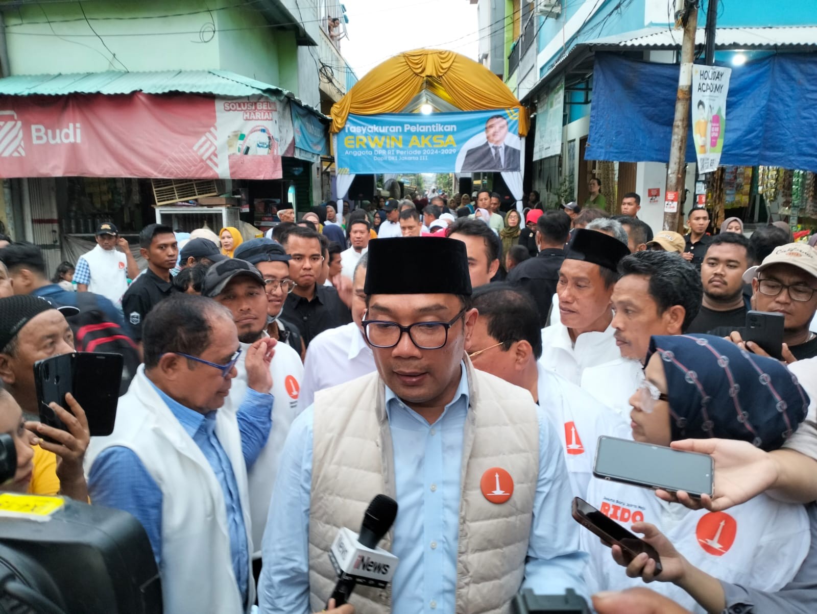 RK Absen saat Penetapan Pramono-Rano  sebagai Gubernur - Wagub Jakarta Besok