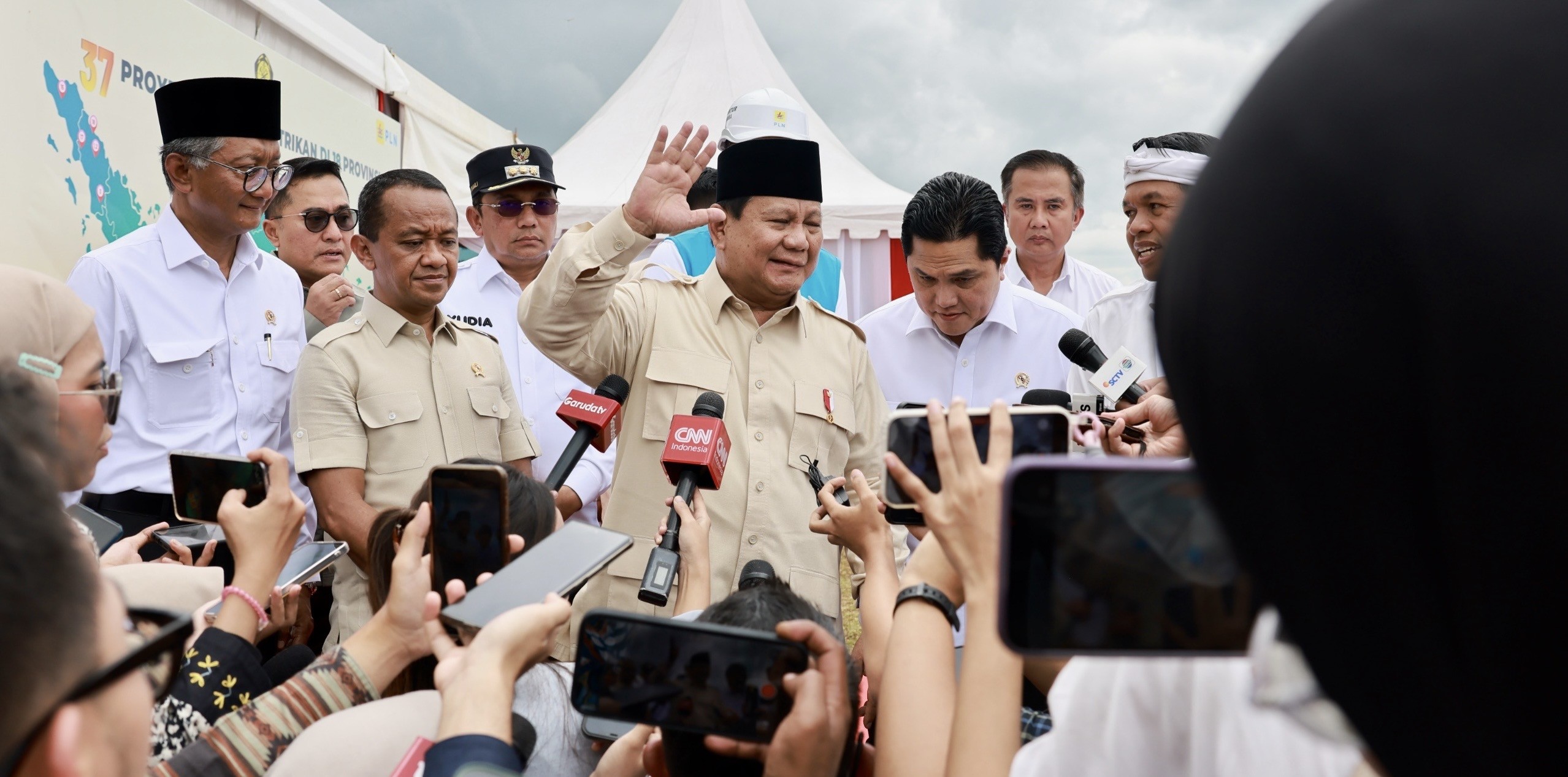 Prabowo: Tak Perlu Ucapkan Terima Kasih, Ini Kewajiban Saya