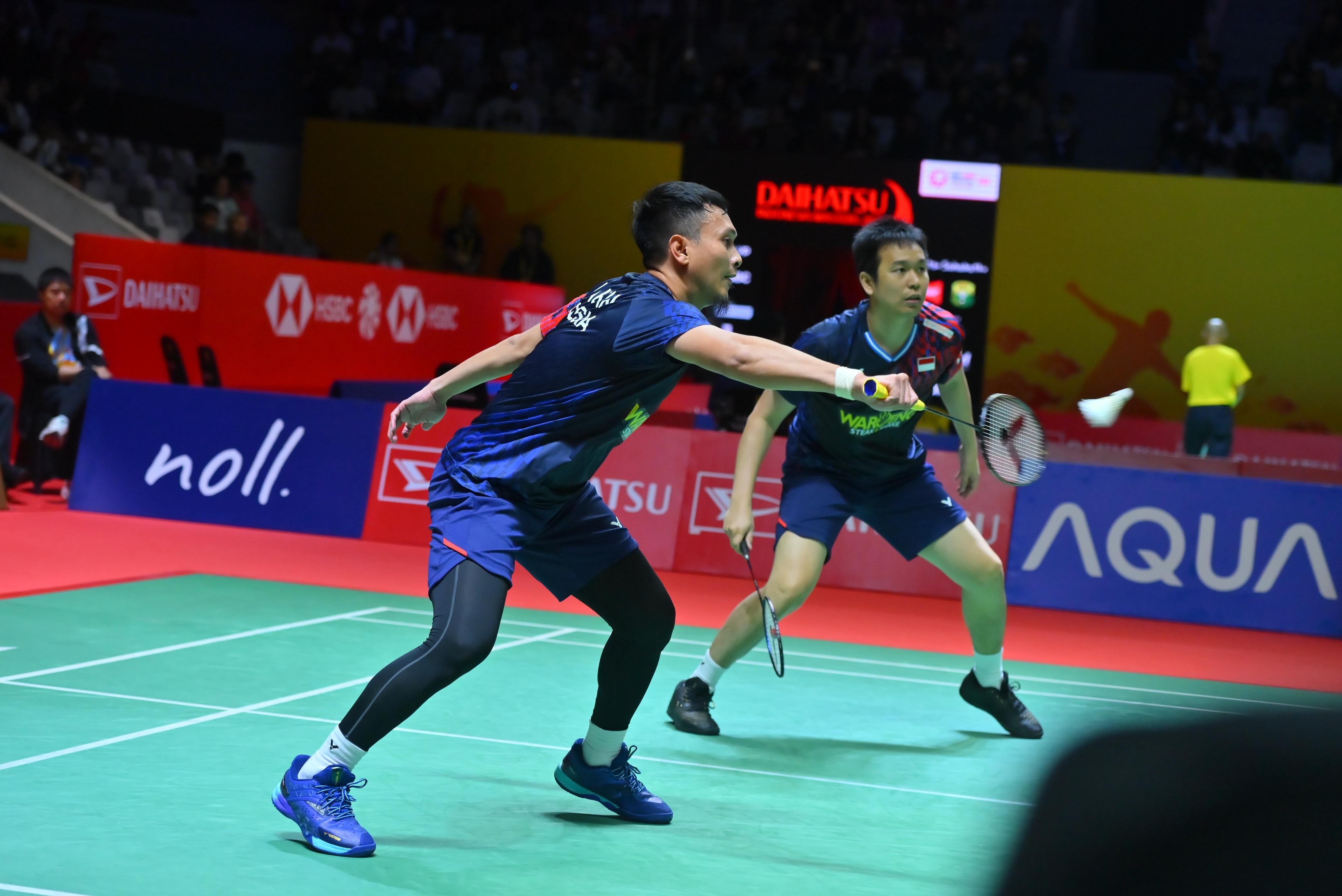 Hendra/Ahsan Melaju ke 16 Besar Indonesia Masters 2025 Usai Menang Dramatis
