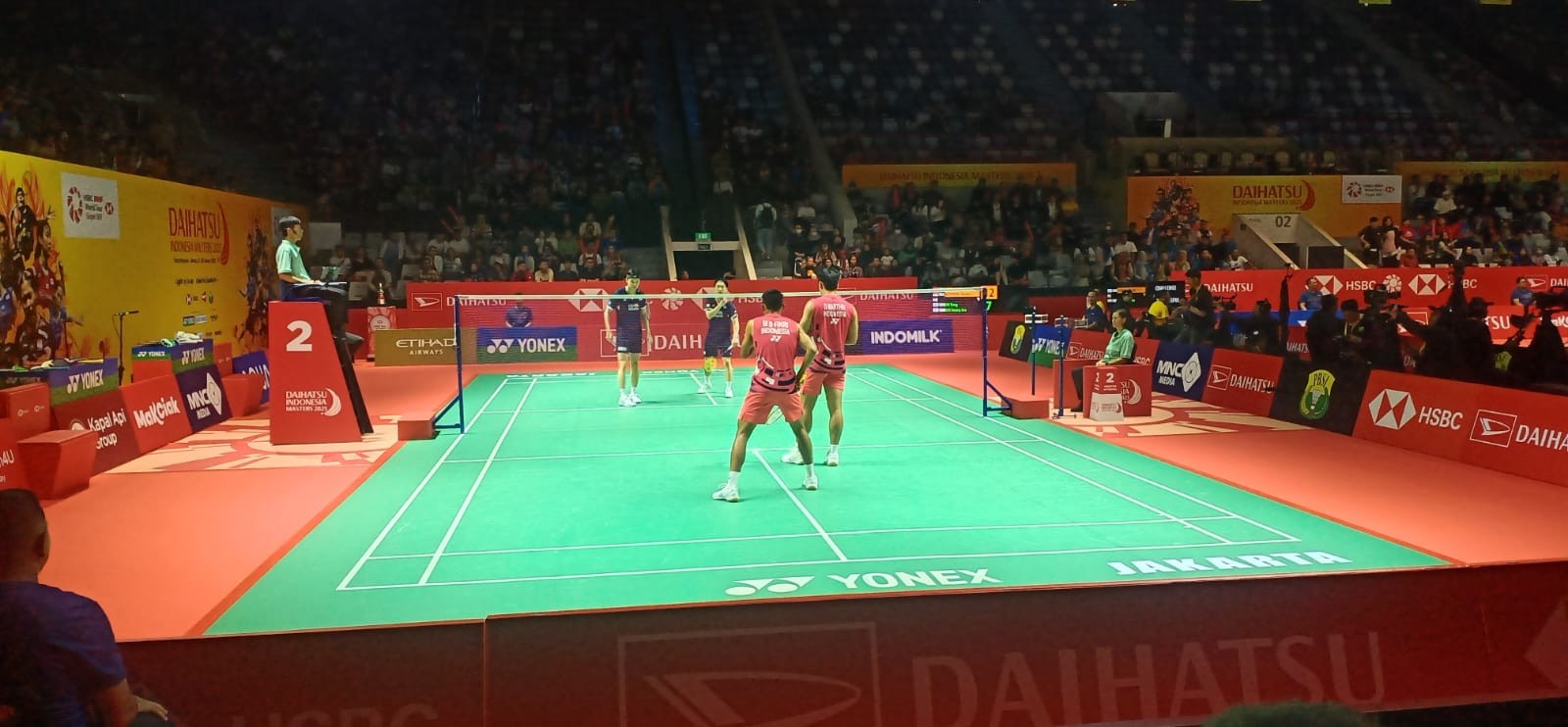 Lalui Pertandingan Sengit, Fikri/Daniel Tumbangkan Seo/Jin di Indonesia Masters 2025