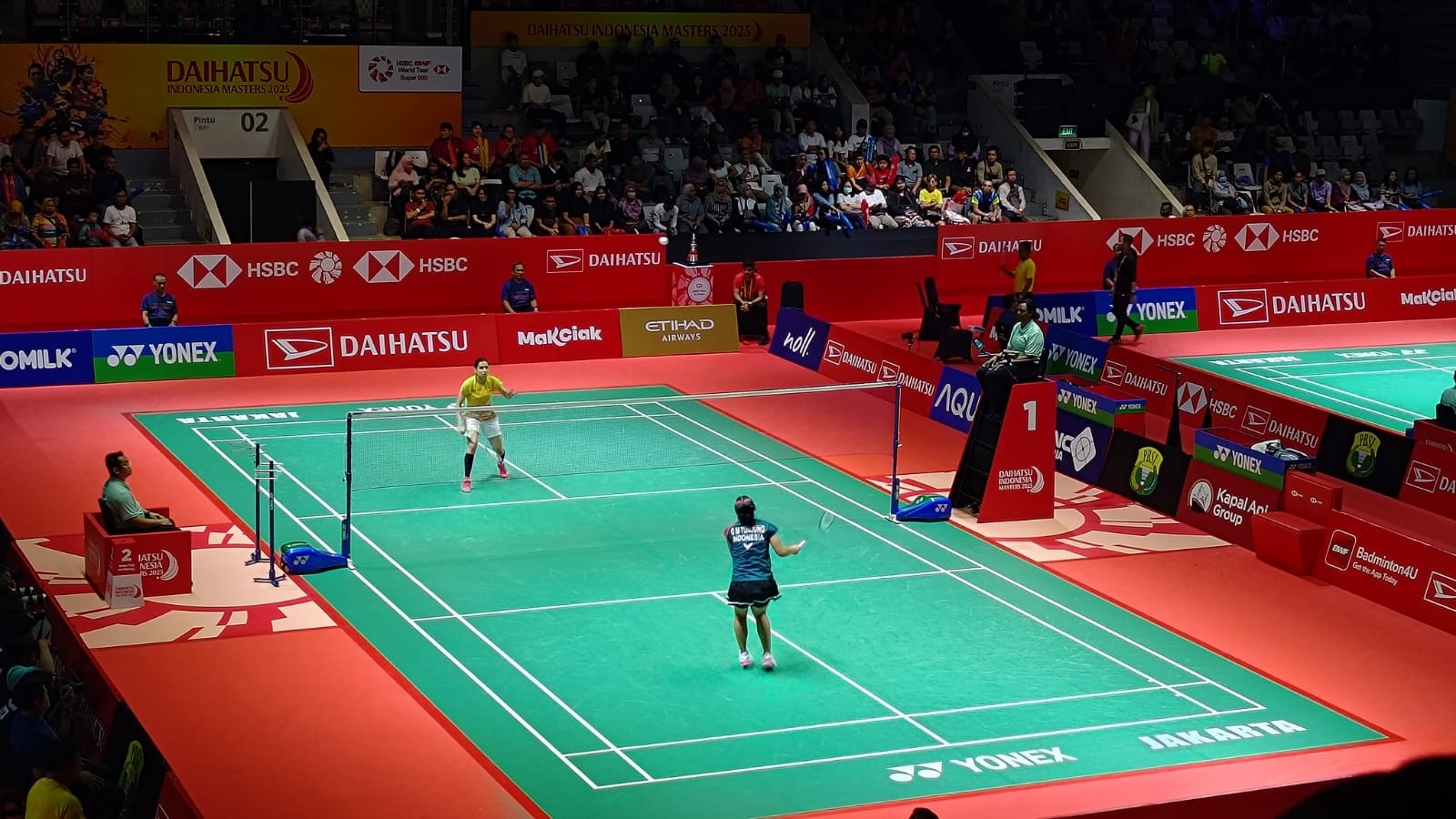Gregoria ke 16 Besar Indonesia Masters 2025 Usai Kalahkan Anupama