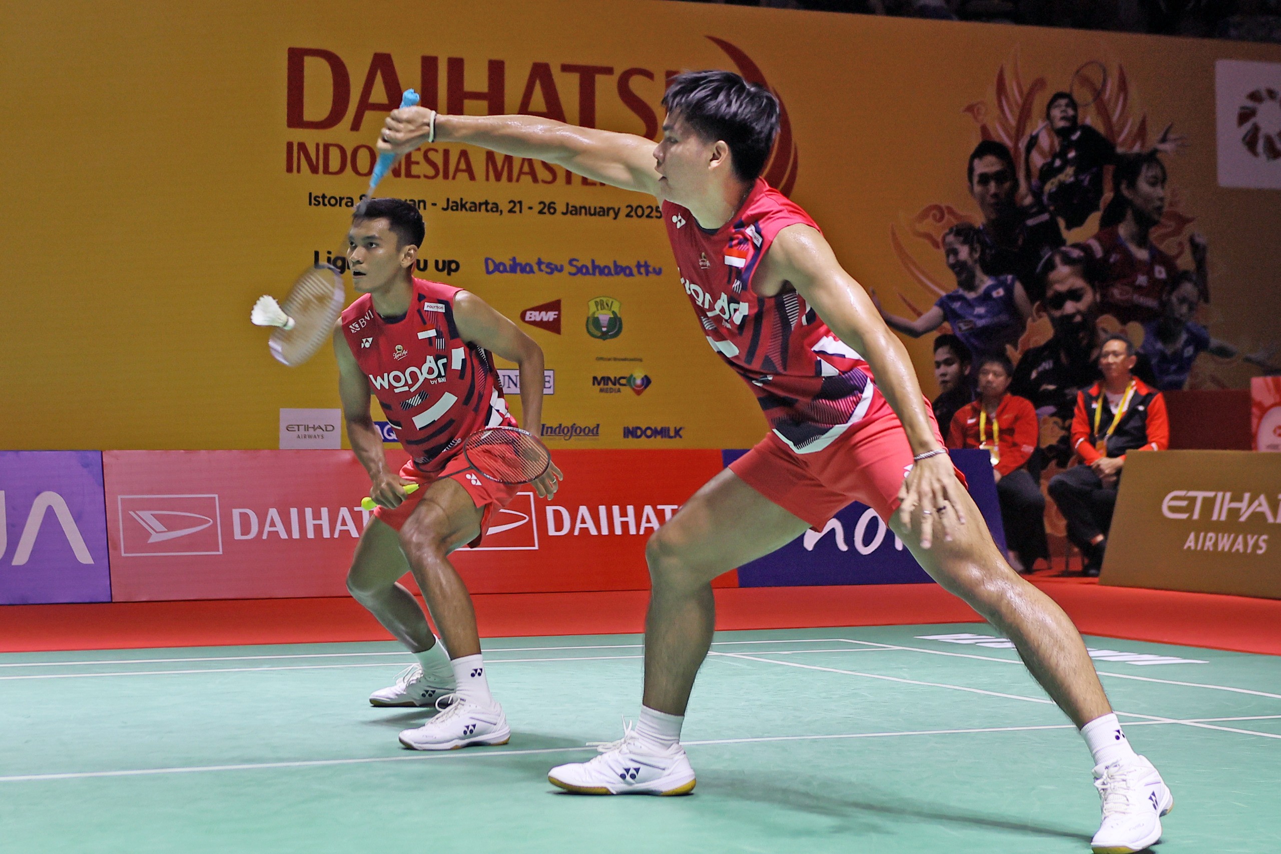 Fikri/Daniel Terhenti di 16 Besar Indonesia Masters 2025 Usai Takluk Dari Ganda Korsel