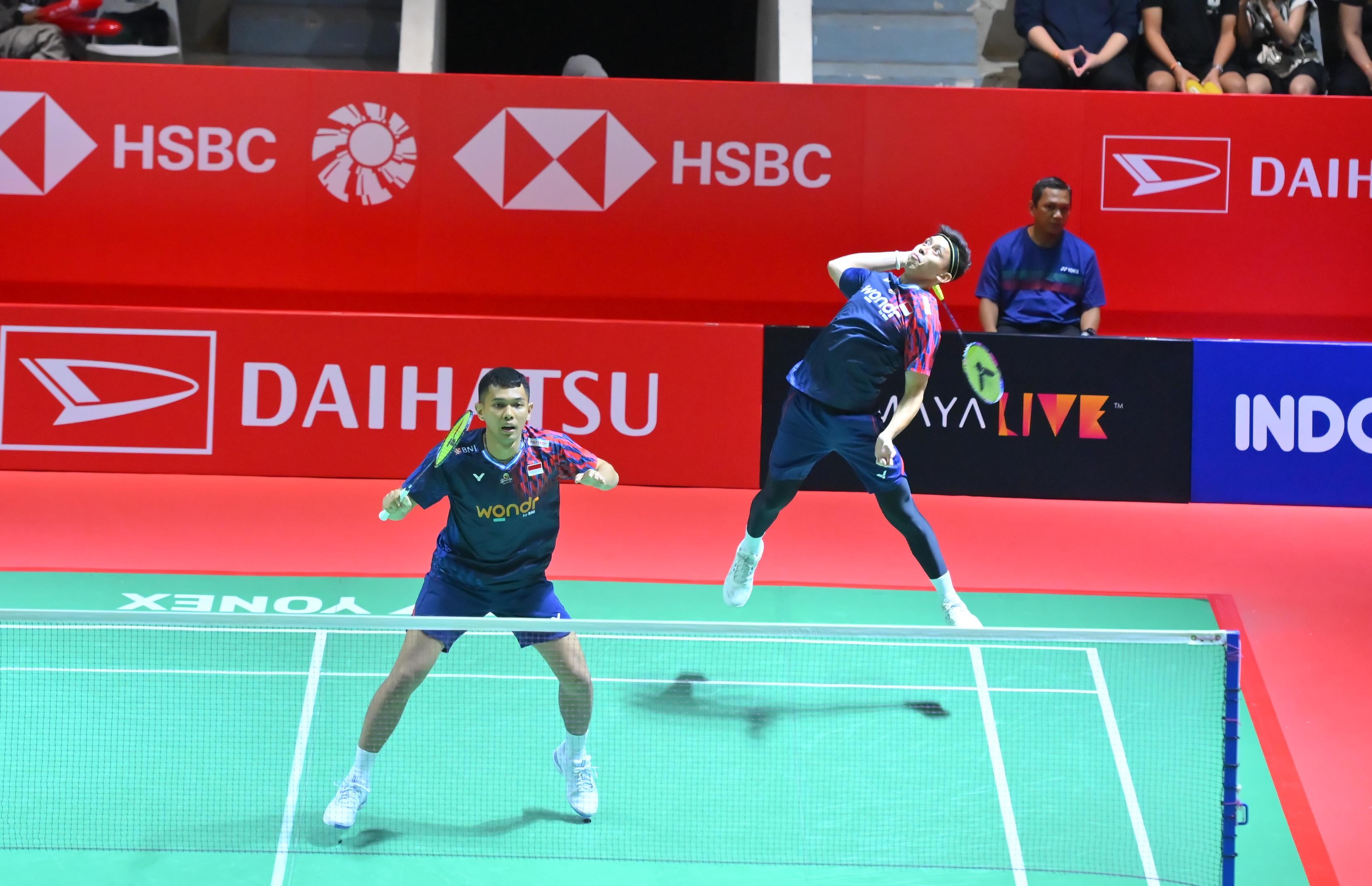 Bantai Ganda Malaysia, FajRi  ke Perempat Final Indonesia Master 2025