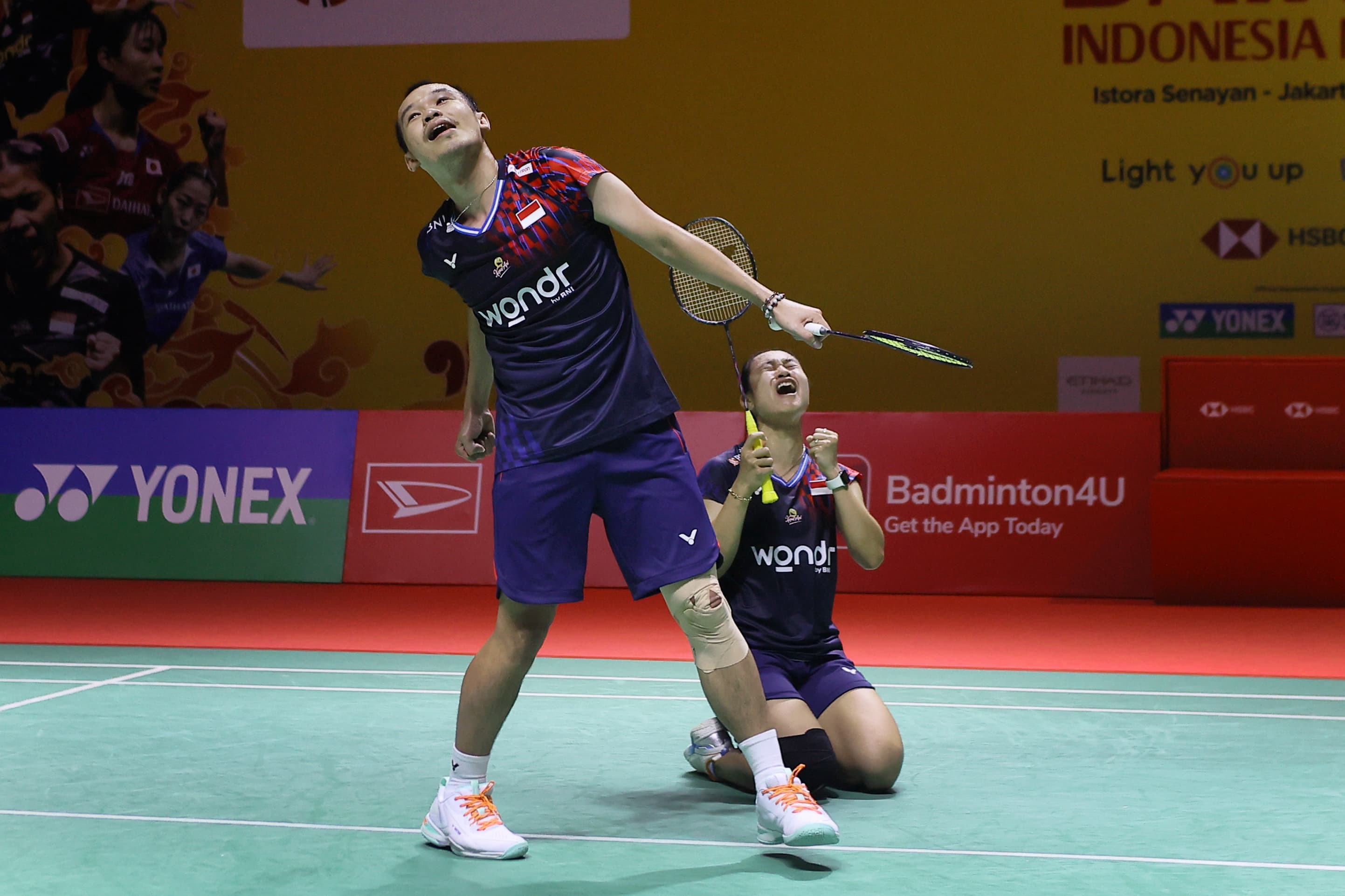 Rinov/Lisa ke Semifinal Indonesia Masters 2025 Usai Menang Dramatis atas Malaysia