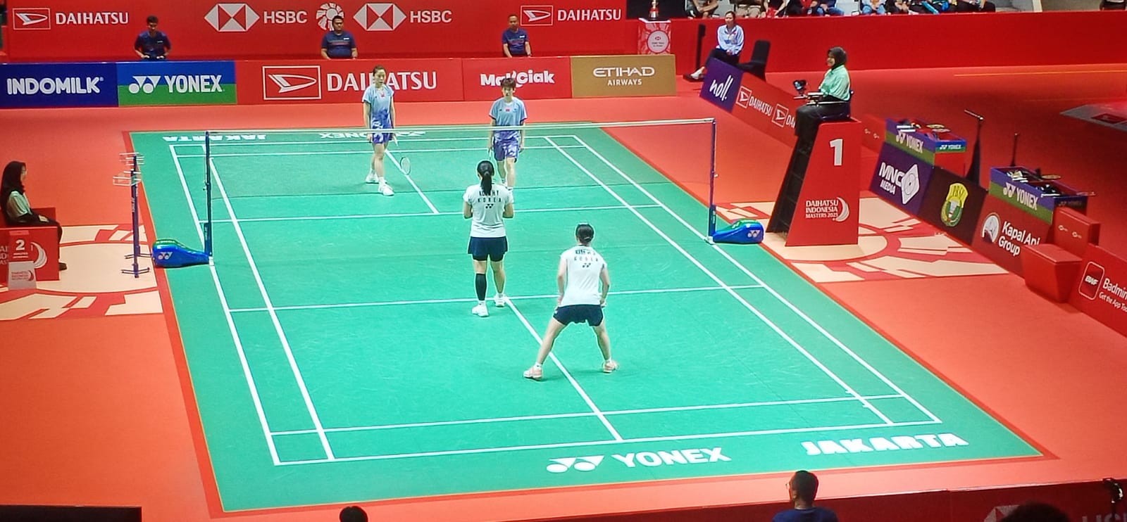Kim Hye Jeong/Kong Hee Yong ke Final Indonesia Masters 2025 Setelah Menang Dramatis atas Ganda China