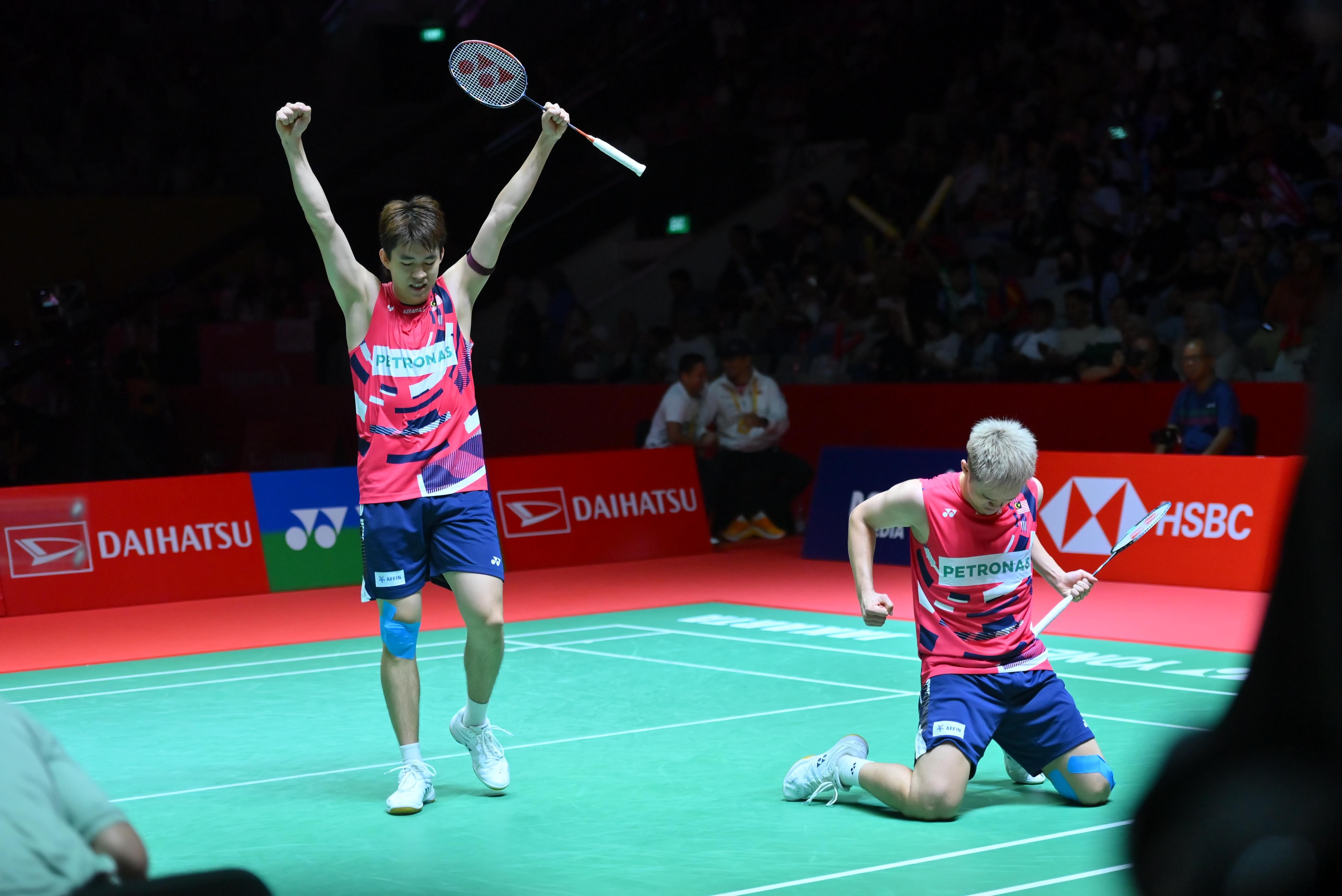 Ganda Putra Malaysia Juara Indonesia Masters 2025 Usai Tumbangkan Fajar/Rian di Final