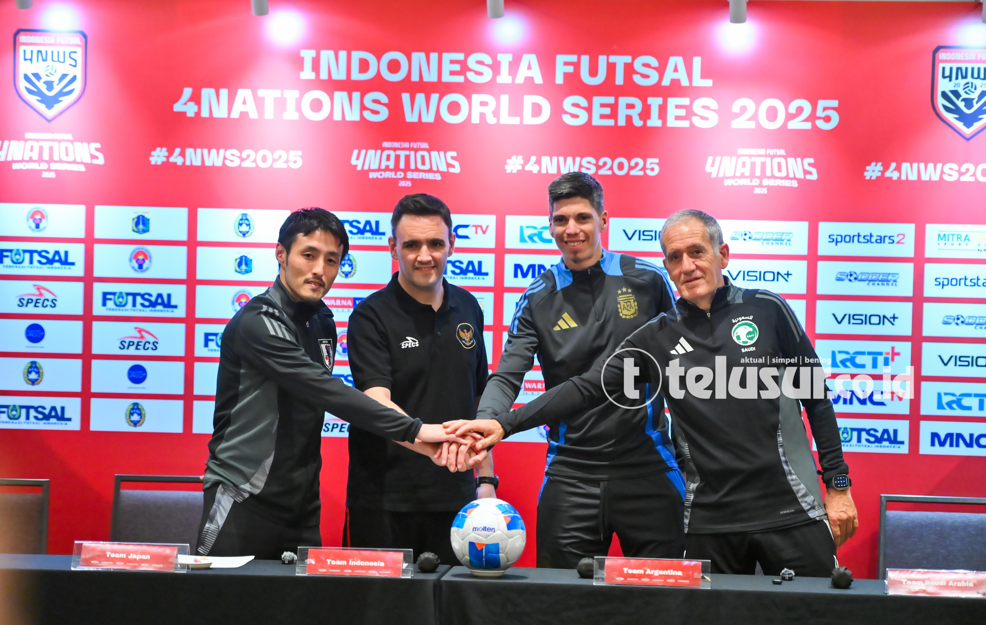 Indonesia, Argentina, Jepang, dan Arab Saudi Bersaing Jadi yang Terbaik di Futsal 4 Nations World Series 2025
