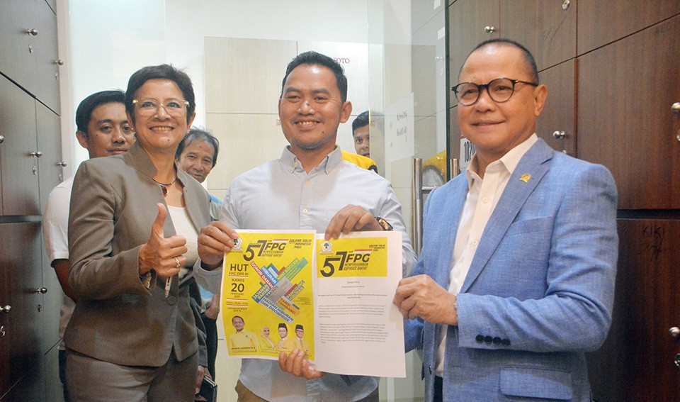 Fraksi Partai Golkar Siap Gelar Hari Ulang Tahun (HUT) ke 57