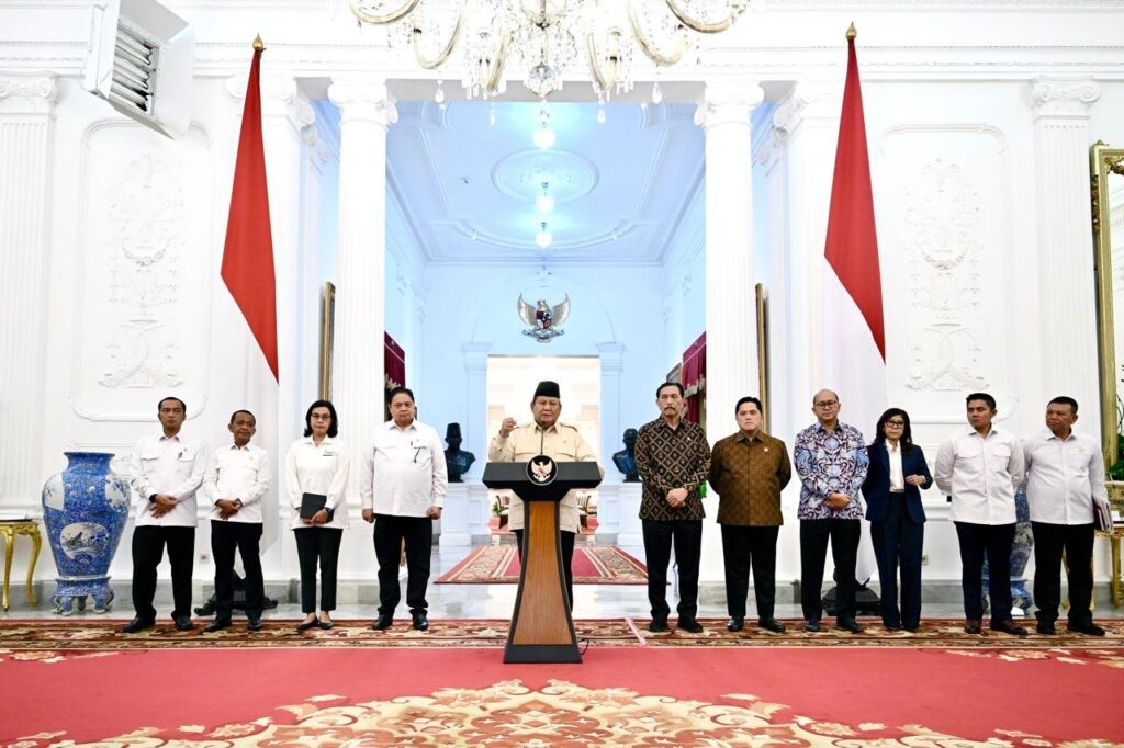 Perangi Judi Online, Prabowo Perintahkan Telusuri Aliran Dananya