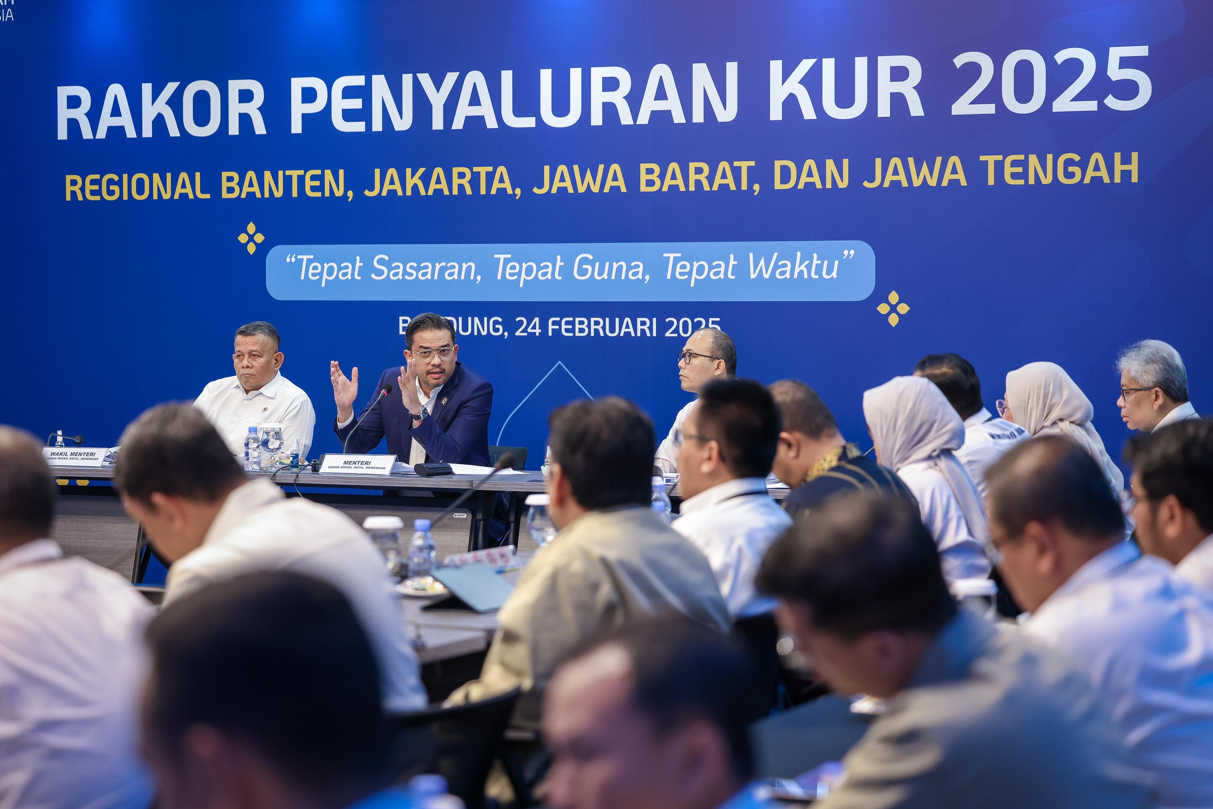 Maman Bakal Optimalkan Kualitas dan Kuantitas Penyaluran KUR 2025