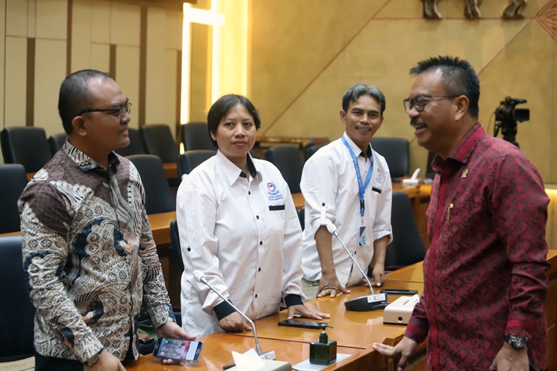 Perwakilan Pekerja Sritex Mengadu ke Komisi IX DPR