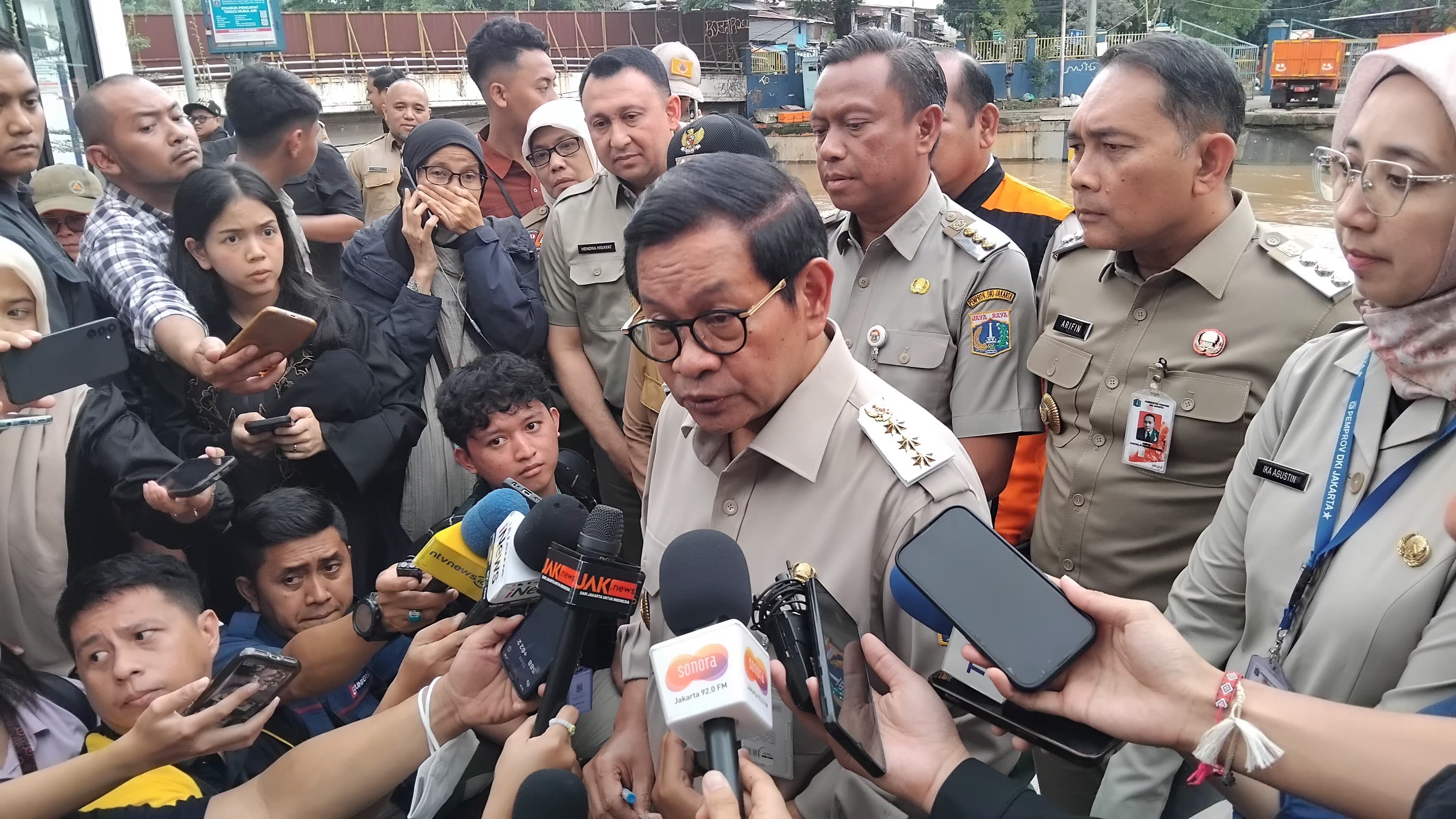 Penyebab Banjir di Jakarta, Pramono: Hampir 90 Persen Kiriman