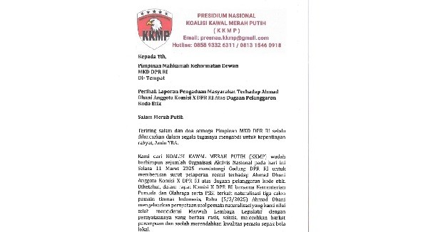 Desak Sanksi Tegas, KKMP Resmi Laporkan Ahmad Dhani ke MKD DPR