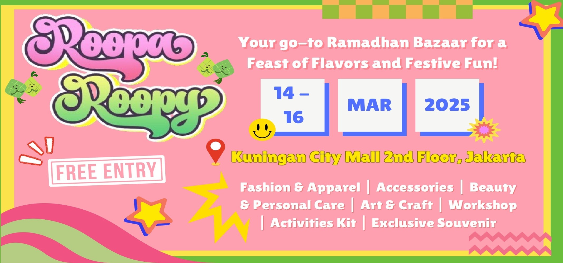 Siap-siap Belanja Seru! Roopa Roopy Chapter 1 Hadir dengan Koleksi Fashion Kekinian dan Beauty Class Eksklusif!