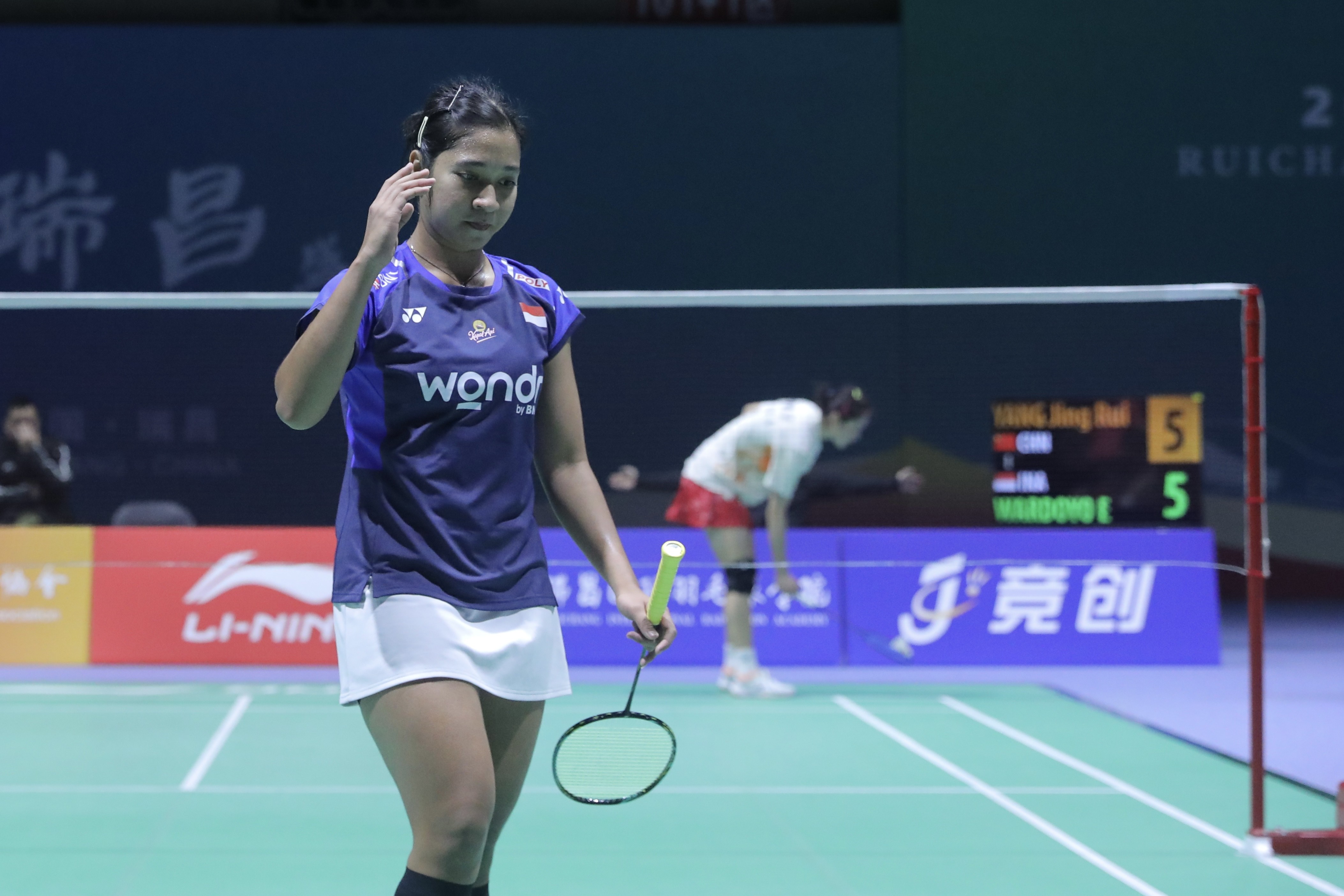 Ester Nurumi Dwi Wardoyo Lolos ke Babak Berikutnya di Ruichang China Masters 2025