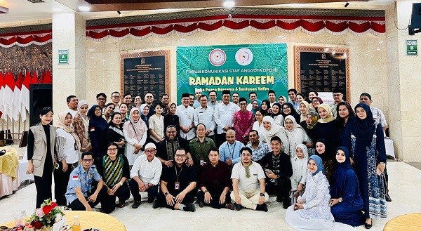 Jalin Keakraban AntarStaf, FOKUS DPD RI Gelar Buka Puasa Bersama