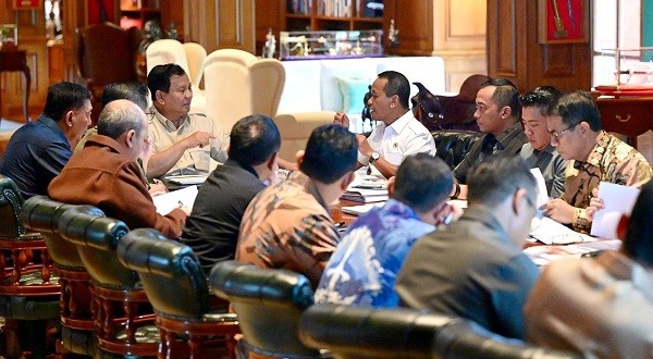 Presiden Prabowo Pimpin Rapat Terbatas untuk Percepat Hilirisasi Nasional