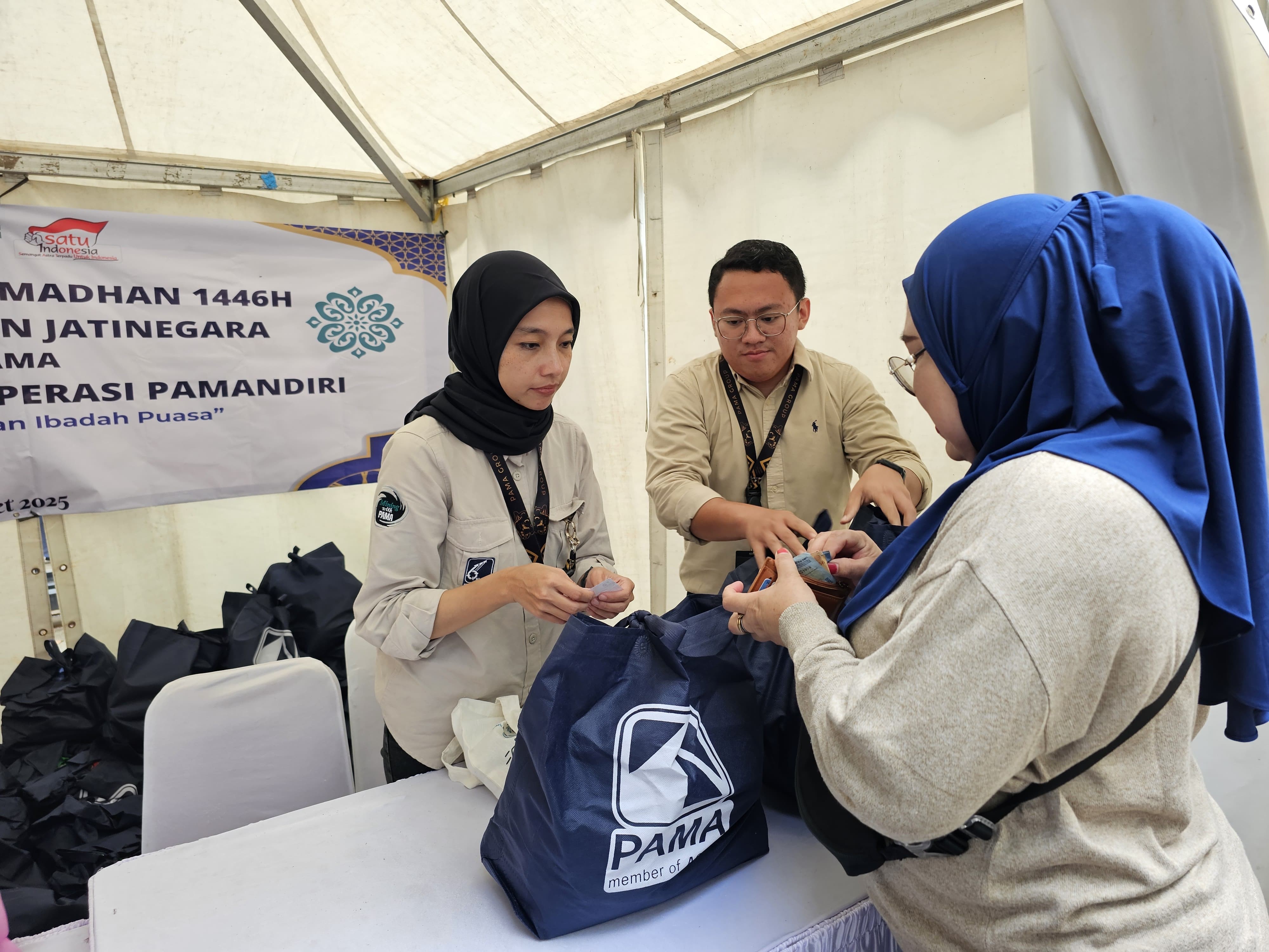 Jelang Idul Fitri 1446 H, PAMA Gelar Bazar Murah di Head Office