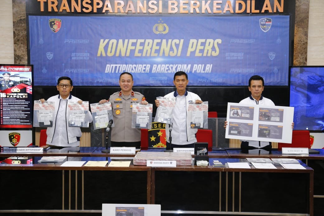 Bongkar Penipuan Trading dan Kripto, Polri: Kerugian hingga Rp105 Miliar 