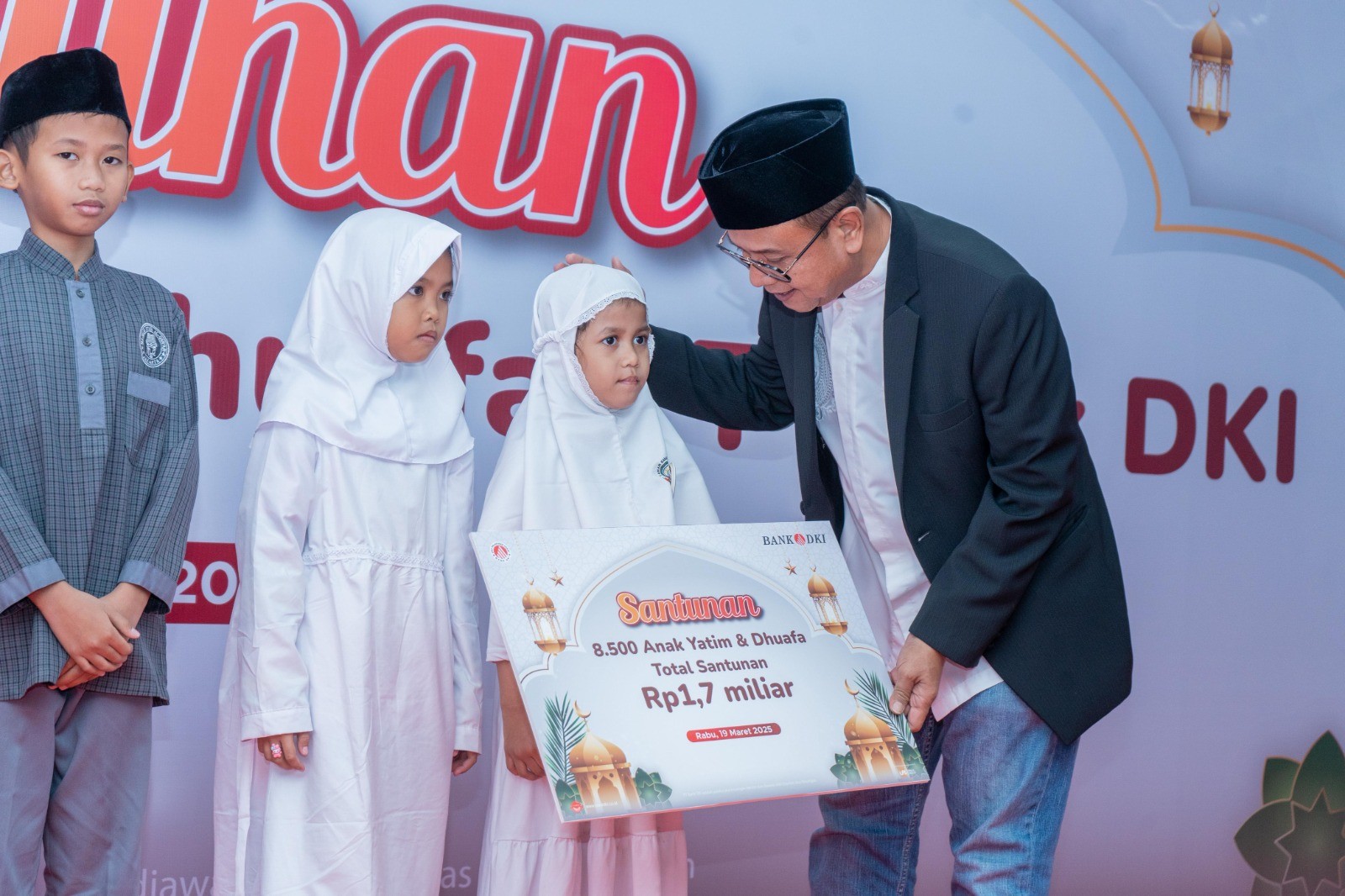 Di Bulan Penuh Berkah, Bank DKI Salurkan Santunan Kepada 8.500 Yatim dan Dhuafa
