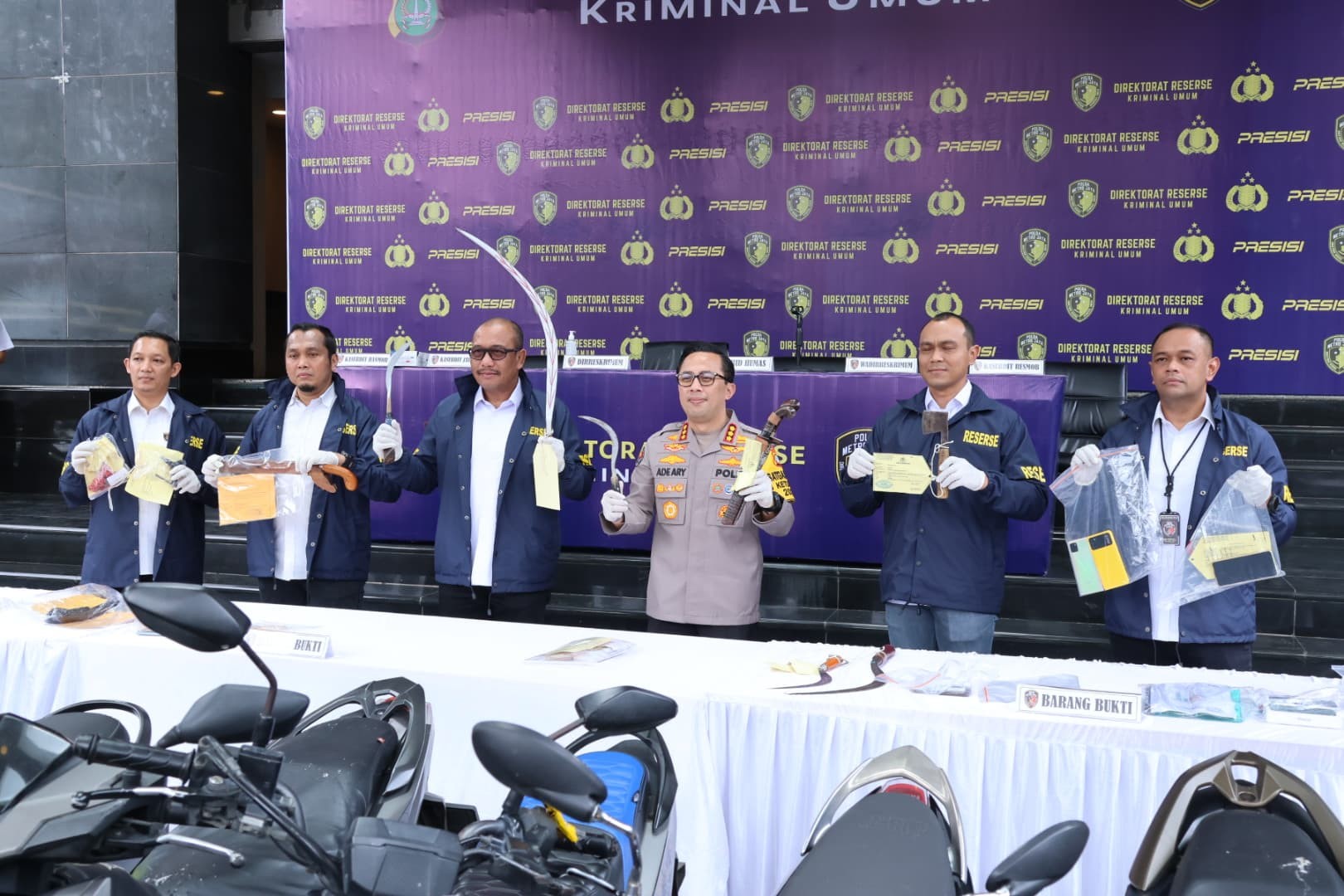 Dua Minggu Operasi Pekat Jaya 2025, Polda Metro Ungkap 382 Kasus