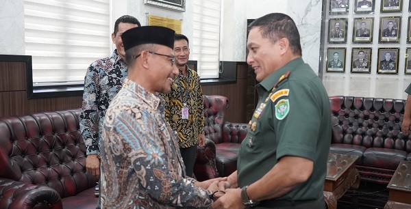 Haji Uma Silaturahmi dengan Pangdam IM, Bahas Situasi Keamanan dan Pembangunan Daerah