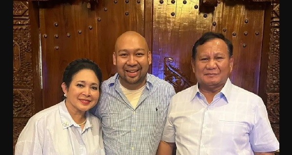 Kompak, Prabowo dan Titiek Ucapkan Selamat Idul Fitri 1446