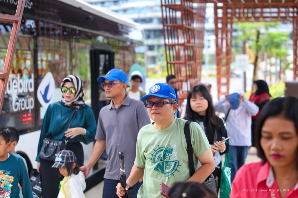 Pengunjung IKN Meningkat pada Libur Lebaran, Masyarakat Diminta Tetap Taati Aturan