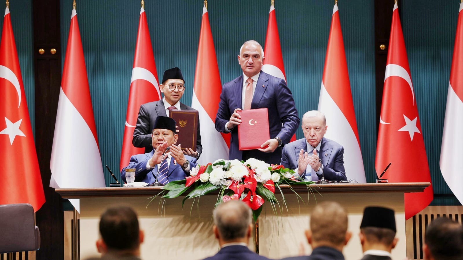 Indonesia dan Turkiye Tandatangani Perjanjian Kerja Sama di Bidang Kebudayaan