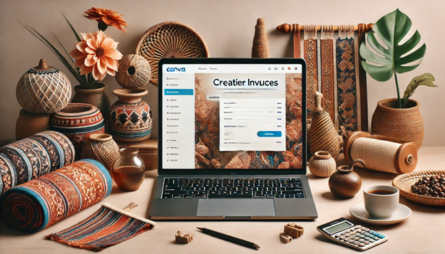 Bikin Faktur Semudah Edit Foto: Solusi UMKM Lokal dengan Canva