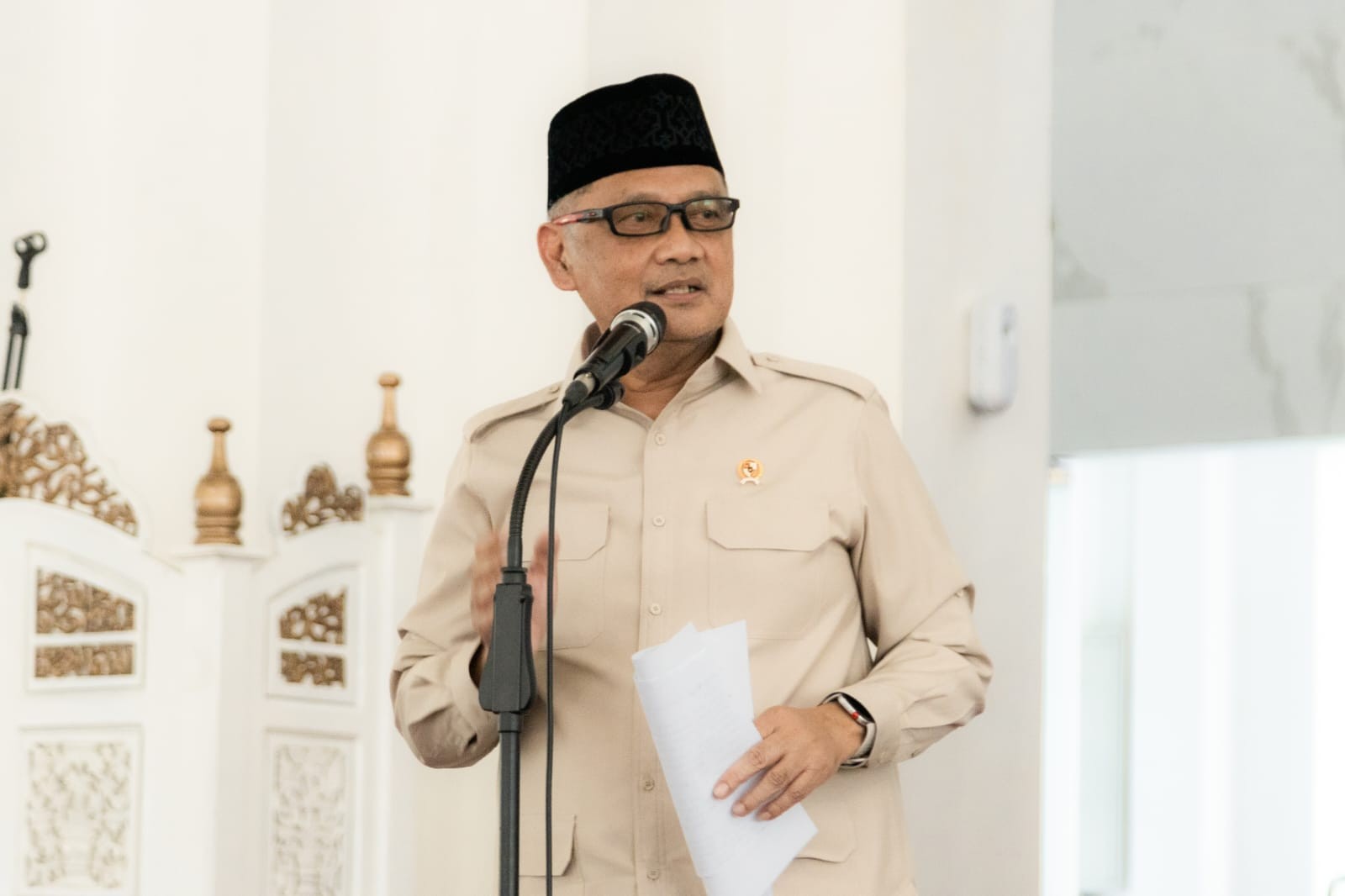 Gus Irfan Gaungkan Tri Sukses Haji di Ternate, Dorong Pelayanan Lebih Baik dan Nyaman