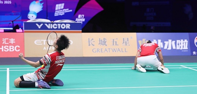 Indonesia Tembus Semifinal Piala Sudirman 2025 Usai Taklukkan Thailand 3-1