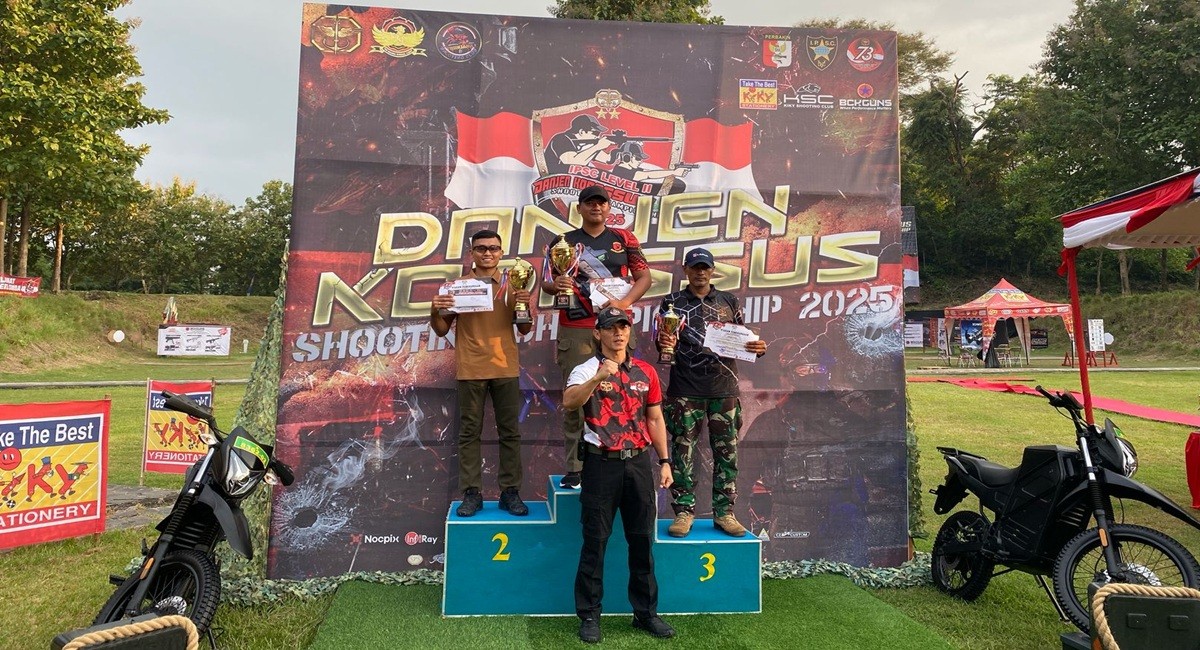 Brimob Polda Jateng Sabet Gelar Juara di Kejuaraan Menembak Danjen Kopassus Cup 2025