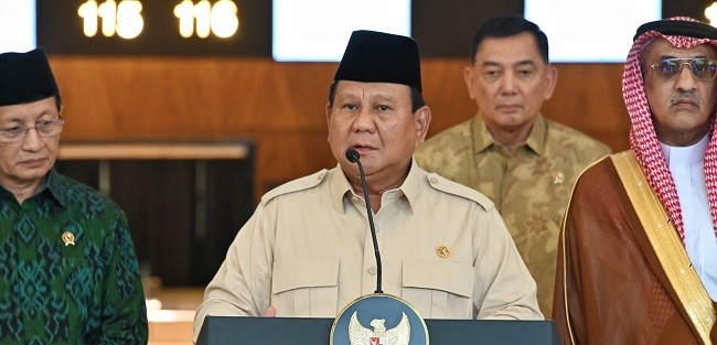 Presiden Prabowo Subianto Resmikan Terminal Khusus Haji dan Umroh Bandara Soekarno-Hatta 